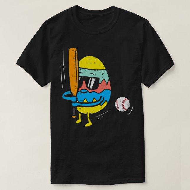 Ostereier, Baseball Niedlich Sports Men Boys K T-Shirt (Design vorne)