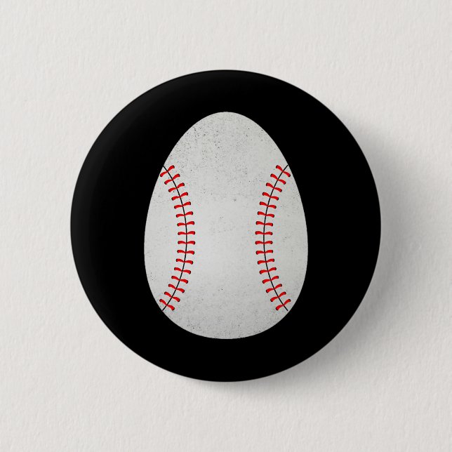 Ostereier Baseball Osterkids Boys Button (Vorderseite)