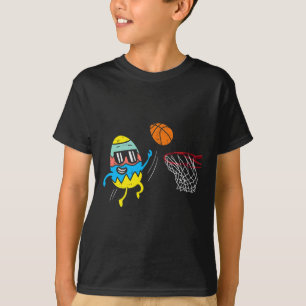 Ostereier Basketball Niedliche Sportler Männer Jun T-Shirt