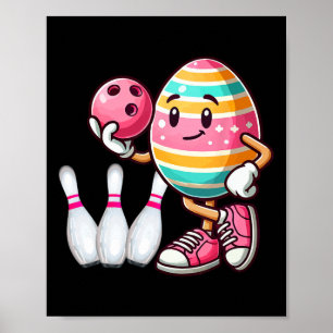 Ostereier Bowling-Team L Poster