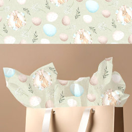 Ostereier & Bunny Pattern Gewebe Papier