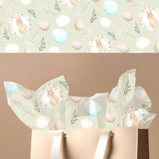 Ostereier & Bunny Pattern Gewebe Papier
