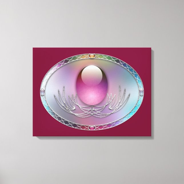 Ostereier Canvas drucken Leinwanddruck (Vorderseite)