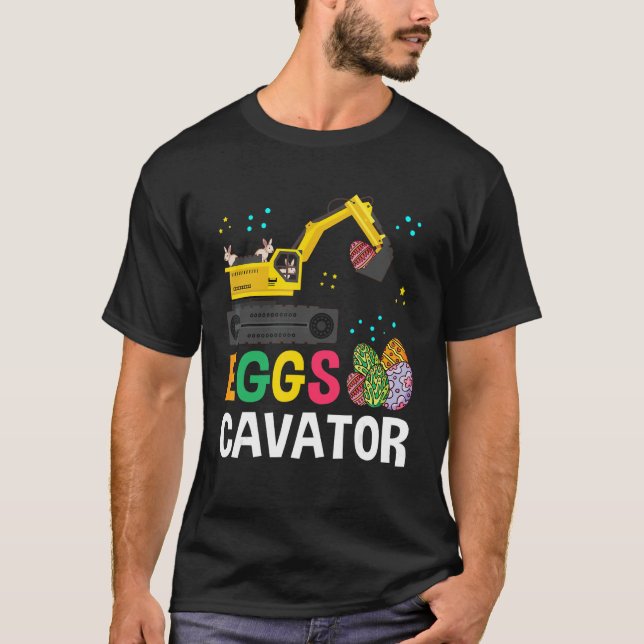 Ostereier Cavator Bugger Ostersonne T-Shirt (Vorderseite)