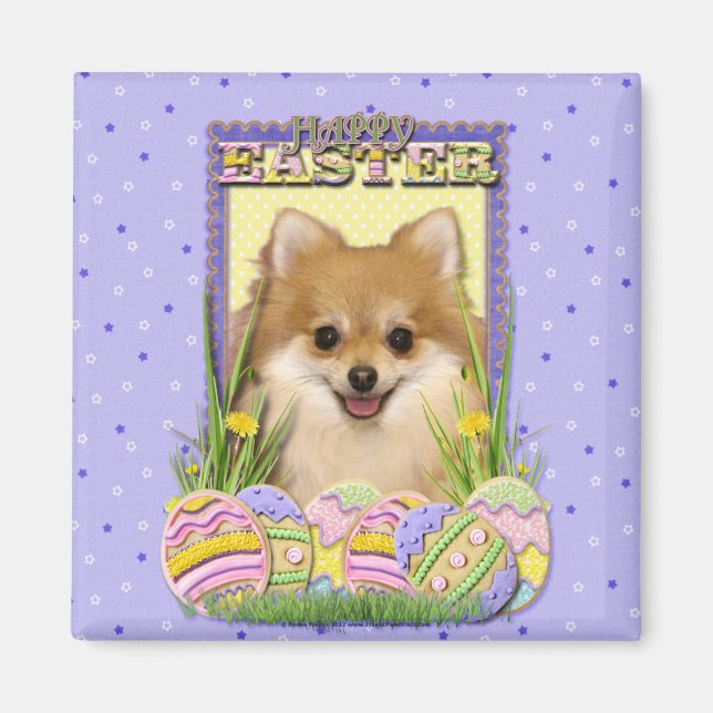Ostereier-Cookies - Spitz Magnet (Vorne)