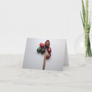 Ostereier Dankeskarte