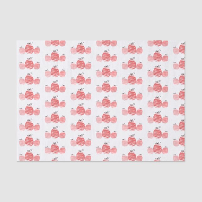 Ostereier-Doodle-Gewebe Seidenpapier (Vorderseite)