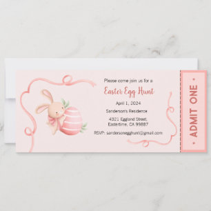 Ostereier Einladung, Osterfest Party Einladung