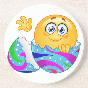 Ostereier Emoji Untersetzer