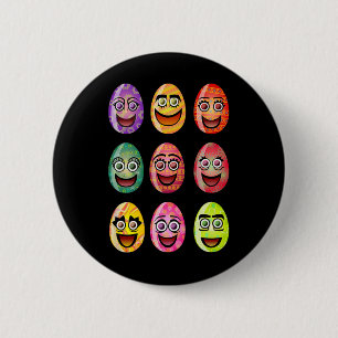 Ostereier Familie Matching Ostertagsgruppe Männer Button