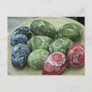 Ostereier Feiertagspostkarte