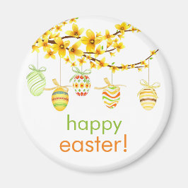 Ostereier, Forsythia-Niederlassungs-Magnet Magnet
