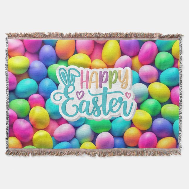 Ostereier/Frühling in hellen Farben Decke (Vorderseite)