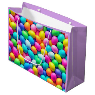 Ostereier/Frühling in hellen Farben Große Geschenktüte