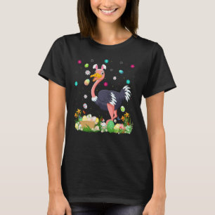 Ostereier Funny Ostrich Vogel Ostersonntag T-Shirt
