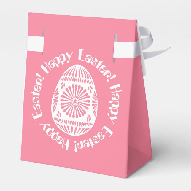 Ostereier-Gefälligkeitskästen Geschenkschachtel (Rückseite)