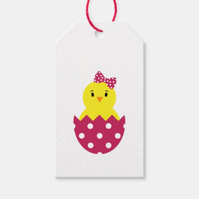 Ostereier Geschenkanhänger (Vorderseite)