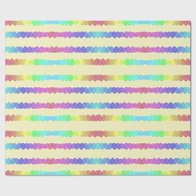 Ostereier Geschenkpapier (Saum)