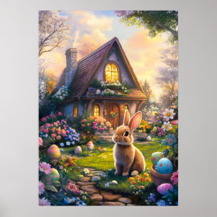 Ostereier Hunt Bunny Poster