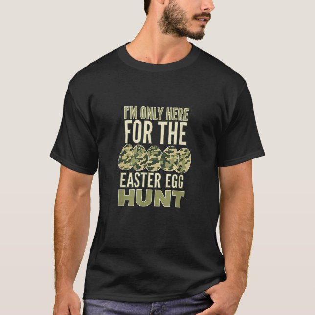 Ostereier Hunt Camouflage Eggspert Hunter T-Shirt (Vorderseite)