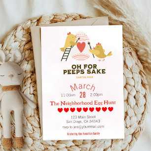 Ostereier-Jagd Frühlingssonne Party Einladung