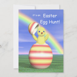Ostereier Jagd Hühner Pop-up Einladung