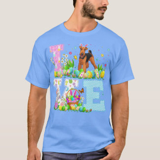Ostereier Jagd Liebe Airedale Terrier Dog Este T-Shirt