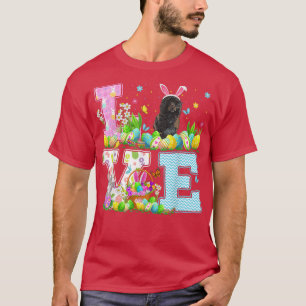 Ostereier Jagd Liebe Portugiesischer Wasserhund Es T-Shirt