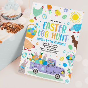 Ostereier-Jagd Ostereier Veranstaltung Frühjahr Pa Einladung