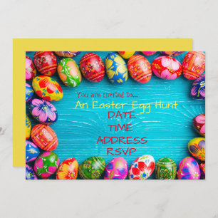 Ostereier-Jagd Ostern Party Einladung