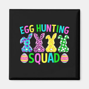 Ostereier-Jagd-Team Familie Frohe Ostern Osterei Magnet