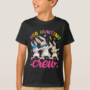 Ostereier-Jagd-Team Familie Frohen Ostertag Hase T-Shirt