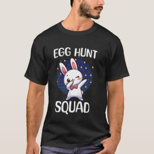 Ostereier-Jagd-Trupp Osterhase Dabbing Süßes Mädch T-Shirt