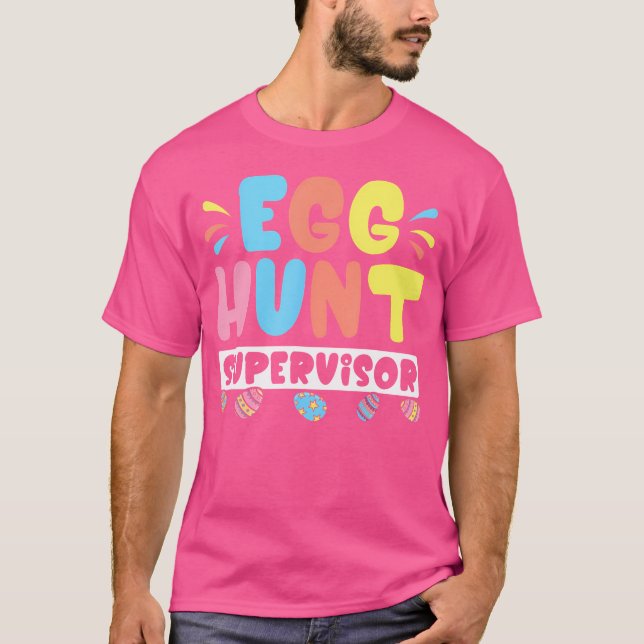 Ostereier Jagdleiter Ostern T-Shirt (Vorderseite)