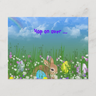 Ostereier jagen Einladung