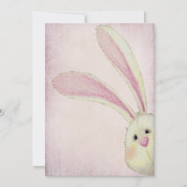 Ostereier jagen Einladung (Vorderseite)