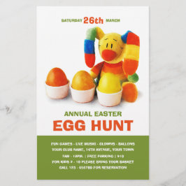Ostereier Jagen Einladung Custom Flyers Flyer
