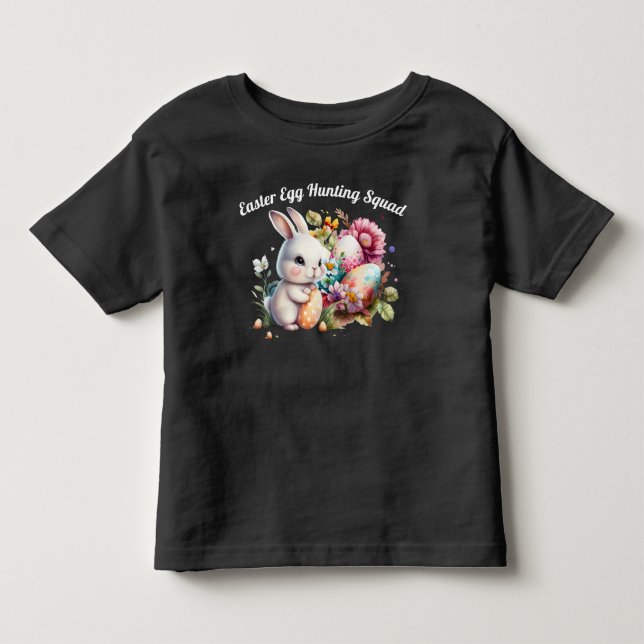 Ostereier Jäger Squad Kleinkind T - Shirt (Vorderseite)