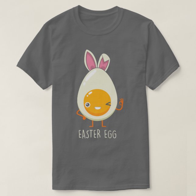 Ostereier Kaninchen Bunny Happy Ostereier Hunt Rel T-Shirt (Design vorne)
