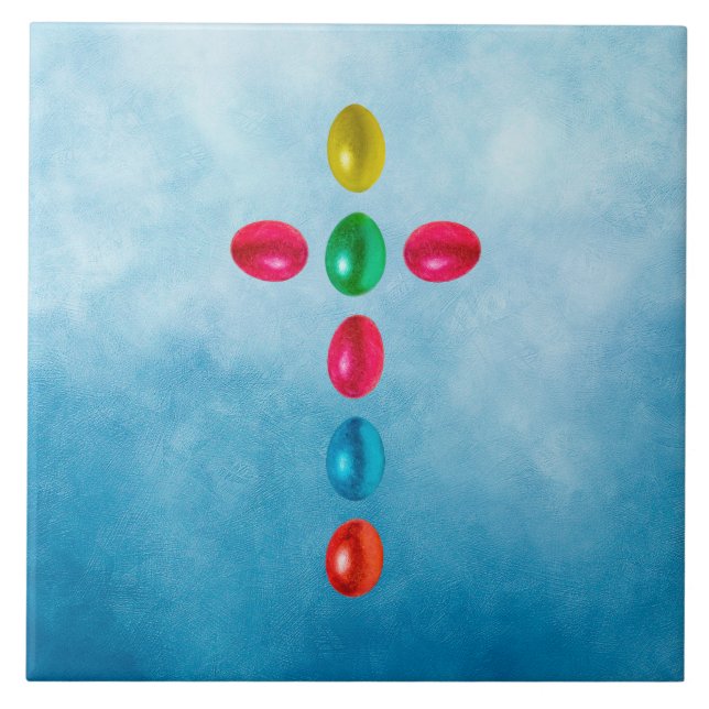 Ostereier kreuzen fliese (Vorderseite)