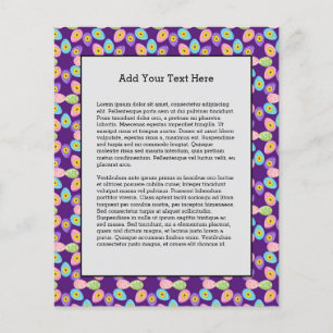 Ostereier Lover Spring Pattern Flyer
