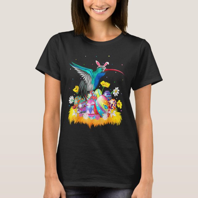 Ostereier Niedlich Hummingbird T-Shirt (Vorderseite)