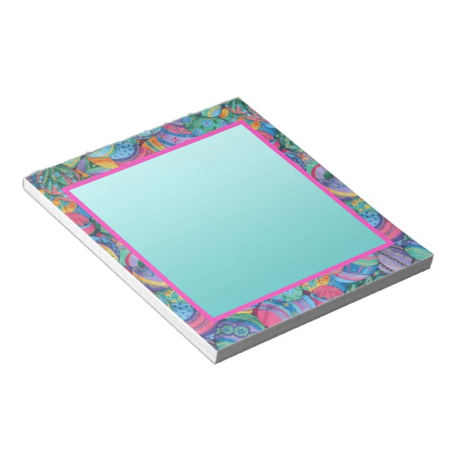 Ostereier Notizblock (angewinkelt)