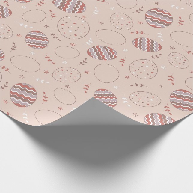 Ostereier Osterpackpapier Geschenkpapier (Ecke)