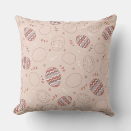 Ostereier Osterwurfpilz Kissen