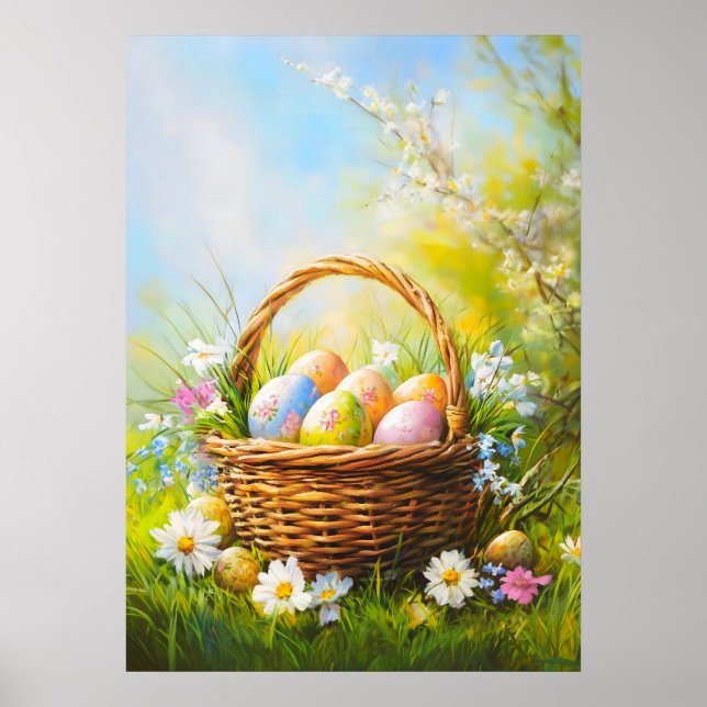 Ostereier Poster (Vorne)