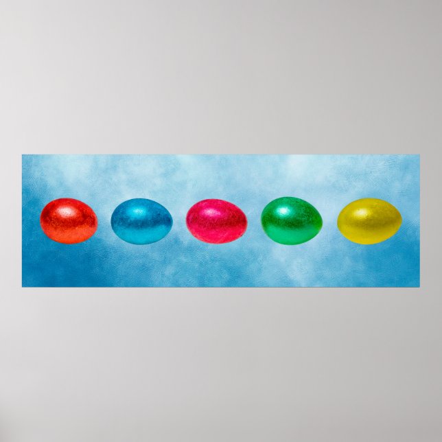 Ostereier Poster (Vorne)