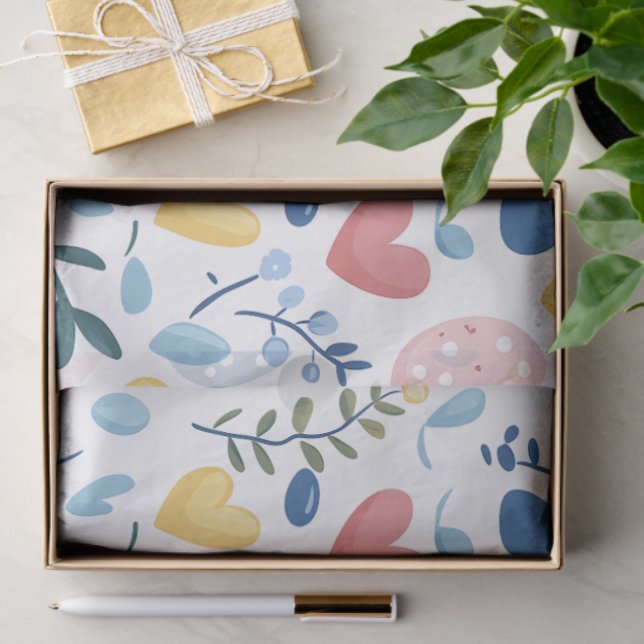 Ostereier Seidenpapier (Geschenk)