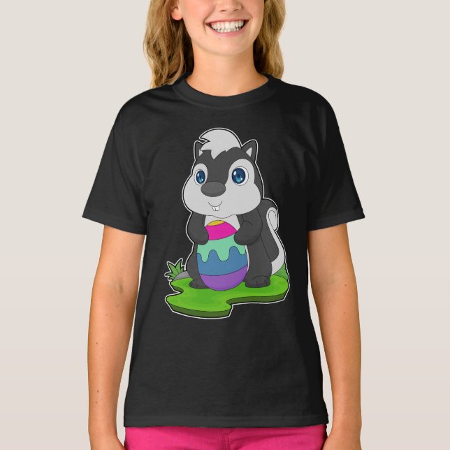 Ostereier Skunk T-Shirt (Vorderseite)