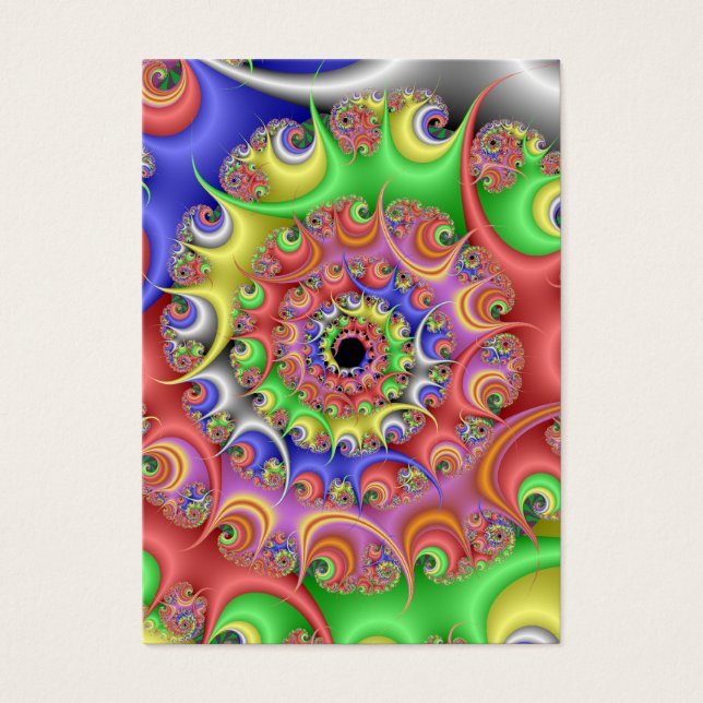 Ostereier Spiral Fraktal (Vorderseite)